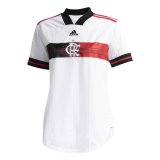 2020/2021 Flamengo Away White Women Soccer Jersey Shirt