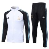 Argentina White Training Jacket + Pants Mens 2023