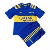 Boca Juniors Home Jersey + Short Kids 2021/22
