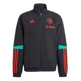 Manchester United Black All Weather Windrunner Jacket Mens 2023/24
