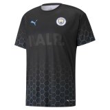 2020/2021 Manchester City x BALR Signature Black Soccer Training Jersey Men