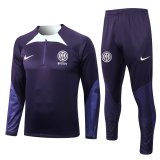 Inter Milan Purple Training Suit Mens 2022/23