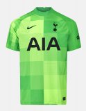 Tottenham Hotspur Goalkeeper Short Sleeve Mens Jersey 2021/22