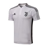 Juventus White - Black Polo Jersey Mens 2021/22
