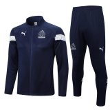 Olympique Marseille Royal Training Suit Jacket + Pants Mens 2022/23