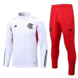Flamengo White Training Suit Mens 2023/24