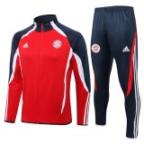 Bayern Munich Teamgeist Red Training Suit Jacket + Pants Mens 2021/22