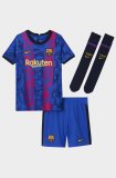 Barcelona Third Kids Jersey + Short + Socks 2021/22