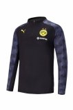 Borussia Dortmund 18-19 Half Zip Black Jacket