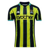 1998-1999 Manchester City Retro Home Black & Yellow Men Soccer Jersey Shirt