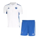 Cruzeiro Away Jersey + Shorts Kids 2022/23