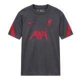 2020/2021 Liverpool Soccer Training Jersey Dark Grey - Mens