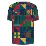 Portugal Color Fun Training Jersey Mens 2022