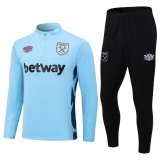 West Ham United Blue Training Suit Mens 2023/24