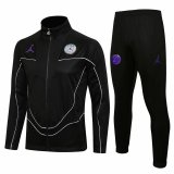 PSG Black Training Suit(Jacket + Pants) Mens 2021/22
