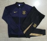 Corinthians Purple Training Suit Jacket + Pants Mens 2022/23