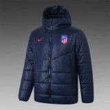 2020/2021 Atletico Madrid Navy Soccer Winter Jacket Men's