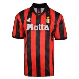 1993/1994 AC Milan Home Retro Men Soccer Jersey Shirt
