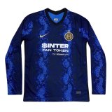 Inter Milan Home Long Sleeve Mens Jersey 2021/22