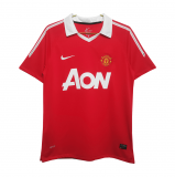 Manchester United Retro Home Jersey Mens 2010/2011