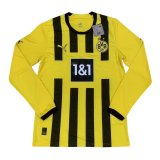 Borussia Dortmund Home Jersey Mens 2022/23 #Long Sleeve