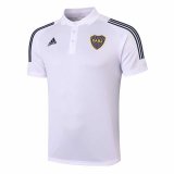 2020/2021 Boca Juniors Soccer Polo Jersey White - Mens