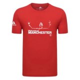 Welcome to Manchester United Ronaldo Red T-Shirt Mens 2021