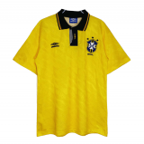 Brazil Retro Home Jersey Mens 1991/93