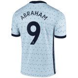 2020/2021 Chelsea Away Light Blue Men's Soccer Jersey Abraham #9