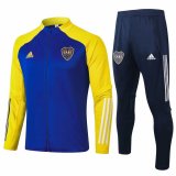 2020-2021 Boca Juniors Blue Jacket Soccer Training Suit