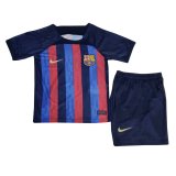 Barcelona Home Kids Jersey + Short 2022/23
