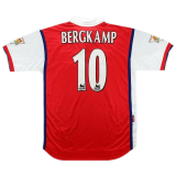 Arsenal Home Jersey Mens 1998/99 #Retro Bergkamp #10