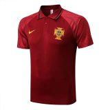 Portugal Burgundy Polo Jersey Mens 2022
