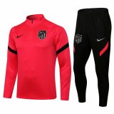 Atletico Madrid Red Training Suit Mens 2021/22