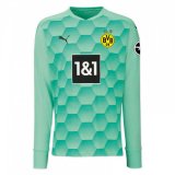 2020/2021 Borussia Dortmund Goalkeeper Green Men Soccer Jersey Shirt