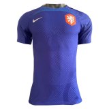 Netherlands Pre-Match Blue Training Jersey Mens 2022 #Match