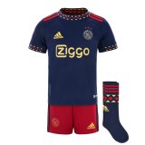 Ajax Away Jersey + Shorts + Socks Kids 2022/23