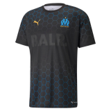20/21 Marseille X BALR Signature Black Soccer Jersey Shirt Men