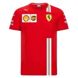 Scuderia Ferrari 2021 Red F1 Team T - Shirt Mens