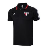 Sao Paulo FC Black Polo Jersey Mens 2023/24