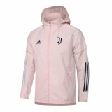 Juventus Pink All Weather Windrunner Soccer Jacket Mens 2020/21