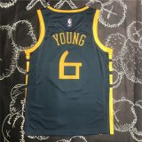 Golden State Warriors 2018/2019 Navy SwingMens Jersey - City Edition Mens (YOUNG #6)
