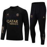 PSG x Jordan Black Training Suit Mens 2022/23
