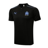 Olympique Marseille Black II Polo Jersey Mens 2021/22