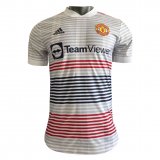 Manchester United White Pre-Match Training Jersey Mens 2021/22