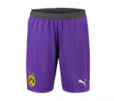 Borussia Dortmund 18-19 Third Goalkeeper Purple Soccer Short