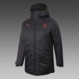 2020/2021 Manchester City Black Soccer Winter Jacket Men's