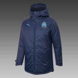 2020/2021 Olympique Marseille Navy Soccer Winter Jacket Men's