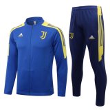 Juventus Blue - Yellow Training Suit Jacket + Pants Mens 2021/22