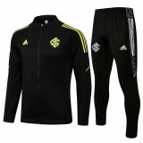 S. C. Internacional Black Training Suit (Jacket + Pants) Mens 2021/22